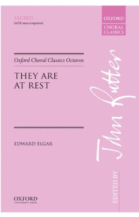 They Are At Rest SATB - Edward Elgar