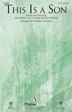This Is A Son SATB - Arr. Heather Sorenson