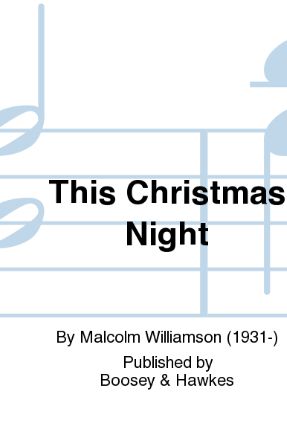 This Christmas Night SATB - Malcolm Williamson