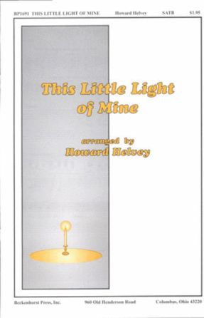 This Little Light Of Mine SATB - Howard Helvey