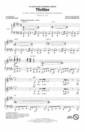 Thriller 2-Part - Arr. Mark Brymer