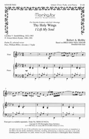 Thy Holy Wings Unison - Robert A. Hobby