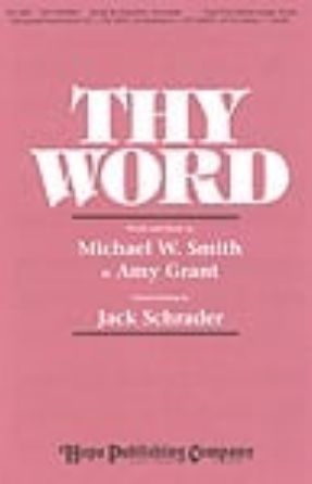 Thy Word 2-Part Mixed - arr. Jack Schrader