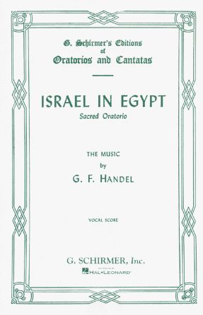 Thy Right Hand, O Lord (Israel In Egypt HWV 54 N. 24) SATB - Handel