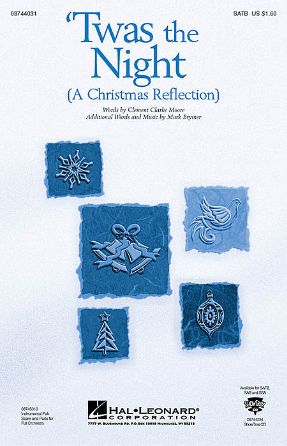 Twas The Night (A Christmas Reflection) SATB - Mark Brymer