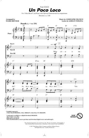 Un Poco Loco 3-Part Mixed - Arr. Mark Brymer