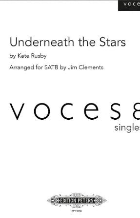 Underneath The Stars SATB - Kate Rusby, Arr. Jim Clements