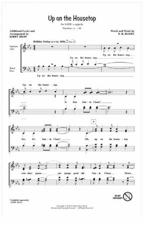 Up On The Housetop SATB - Arr. Kirby Shaw