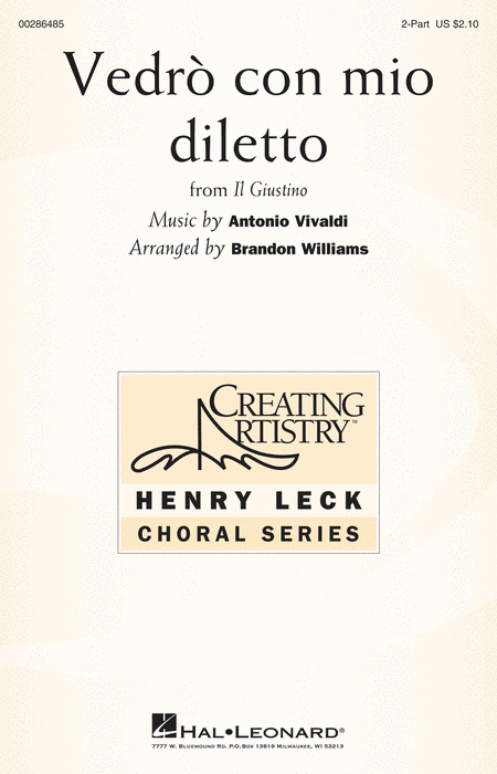 Vedro con mio diletto 2-Part - Vivaldi, Arr. Brandon Williams