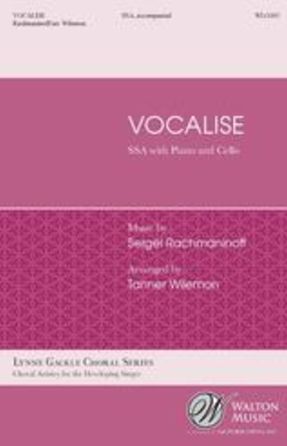Vocalise SSA - Arr. Tanner Wilemon