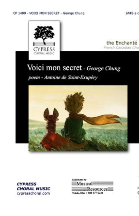 Voici Mon Secret SATB - George Chung