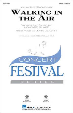 Walking In The Air SSA - Arr. John Leavitt
