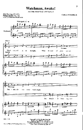 Watchman, Awake! 2-Part - Carl J. Nygard, Jr