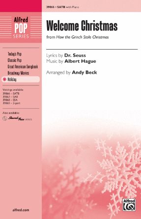 Welcome Christmas SATB - arr. Andy Beck