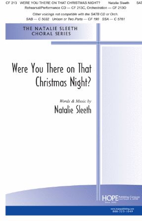 Were You There On That Christmas Night SATB - Natalie Sleeth