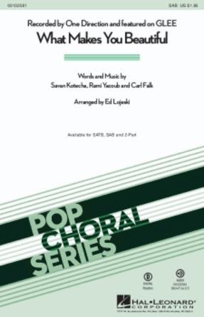 What Makes You Beautiful SAB - Arr. Ed Lojeski