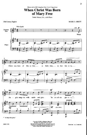 When Christ Was Born Of Mary Free SA - Mark G. Sirett