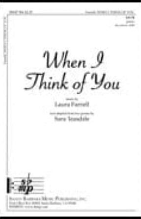 When I Think of You SATB - Laura Farnell