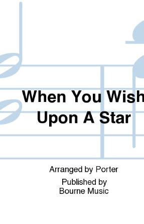 When You Wish Upon A Star SATB - Arr. Steven Porter