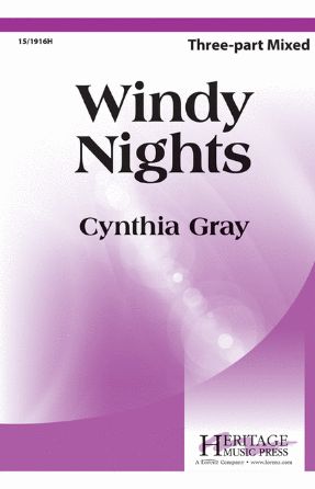 Windy Nights 3-Part Mixed - Cynthia Gray