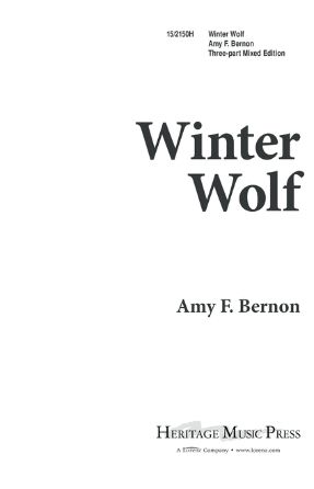 Winter Wolf 3-Part Mixed - Amy F Bernon