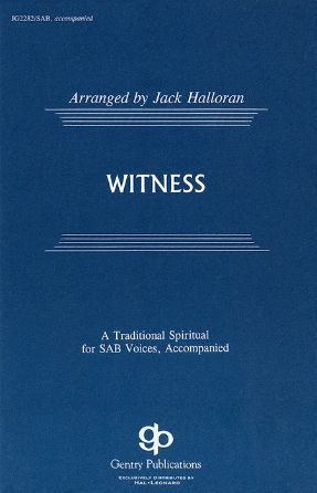 Witness SAB - Arr. Dick Bolks