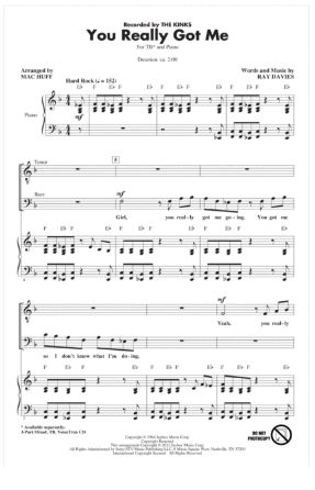 You Really Got Me TB - Arr. Mac Huff