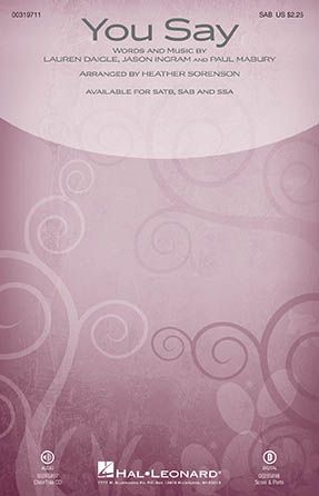 You Say SAB - arr. Heather Sorenson
