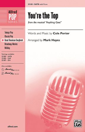 You're The Top SATB - Arr Mark Hayes