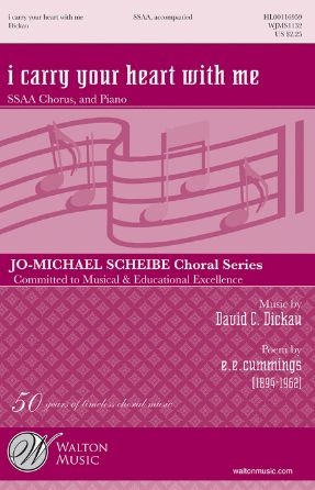 i carry your heart with me SSAA - David C. Dickau