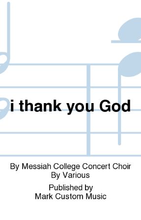 I Thank You God SSATTB - Elliot Z. Levine